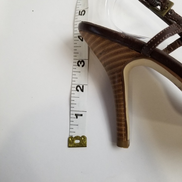Amanda Smith strappy Heel Sandals Brown Size 8M - Picture 8 of 8